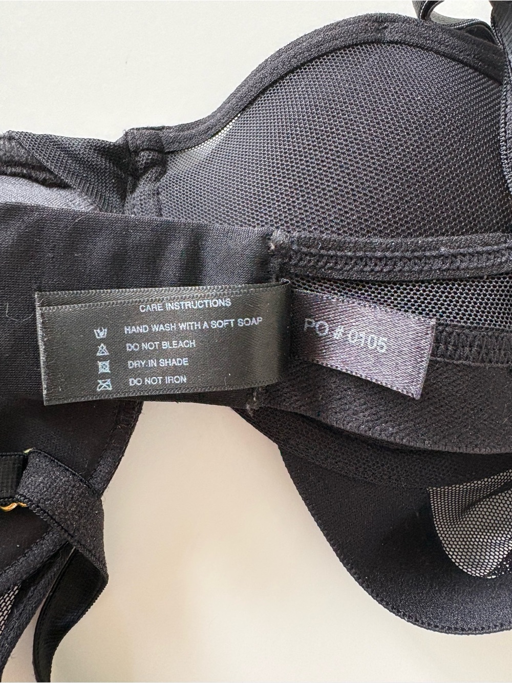 Pepper Classic All You Bra Black Mesh - Picture 8 of 8